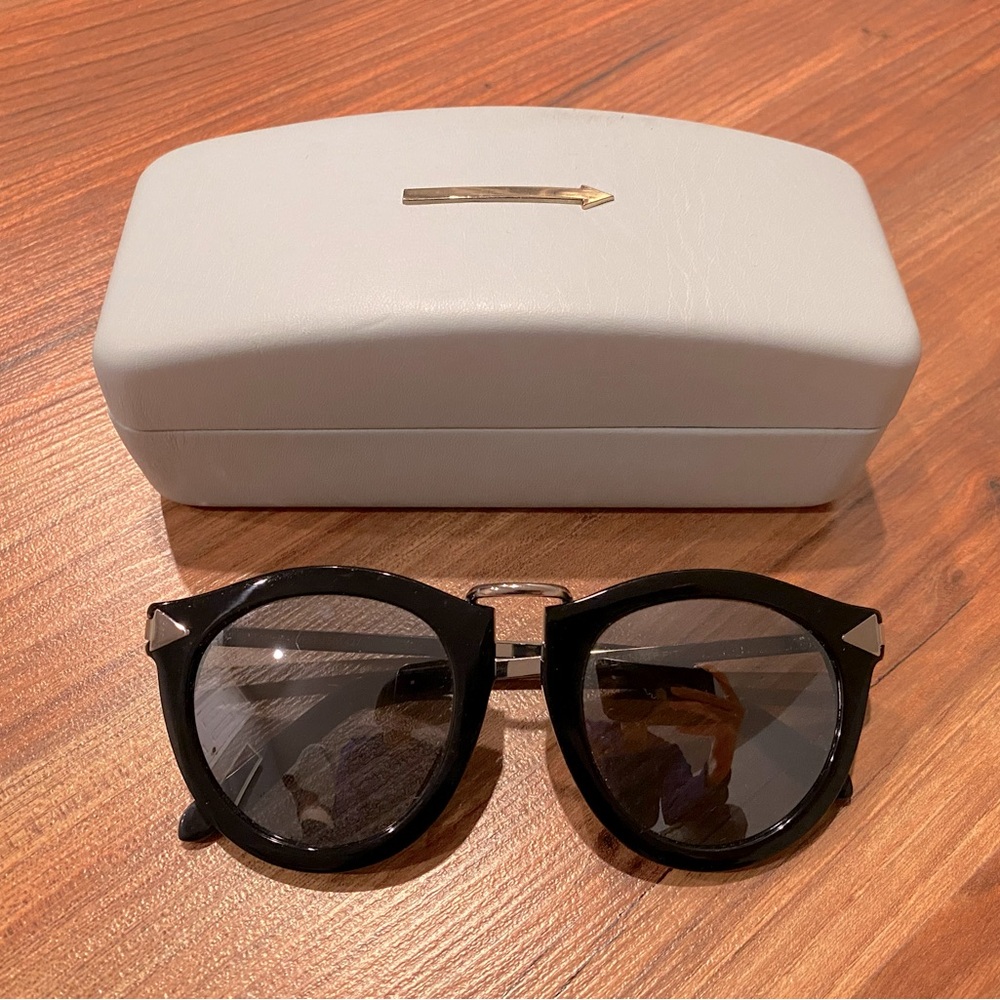 Karen Walker Superstars Harvest Black Sunglasses